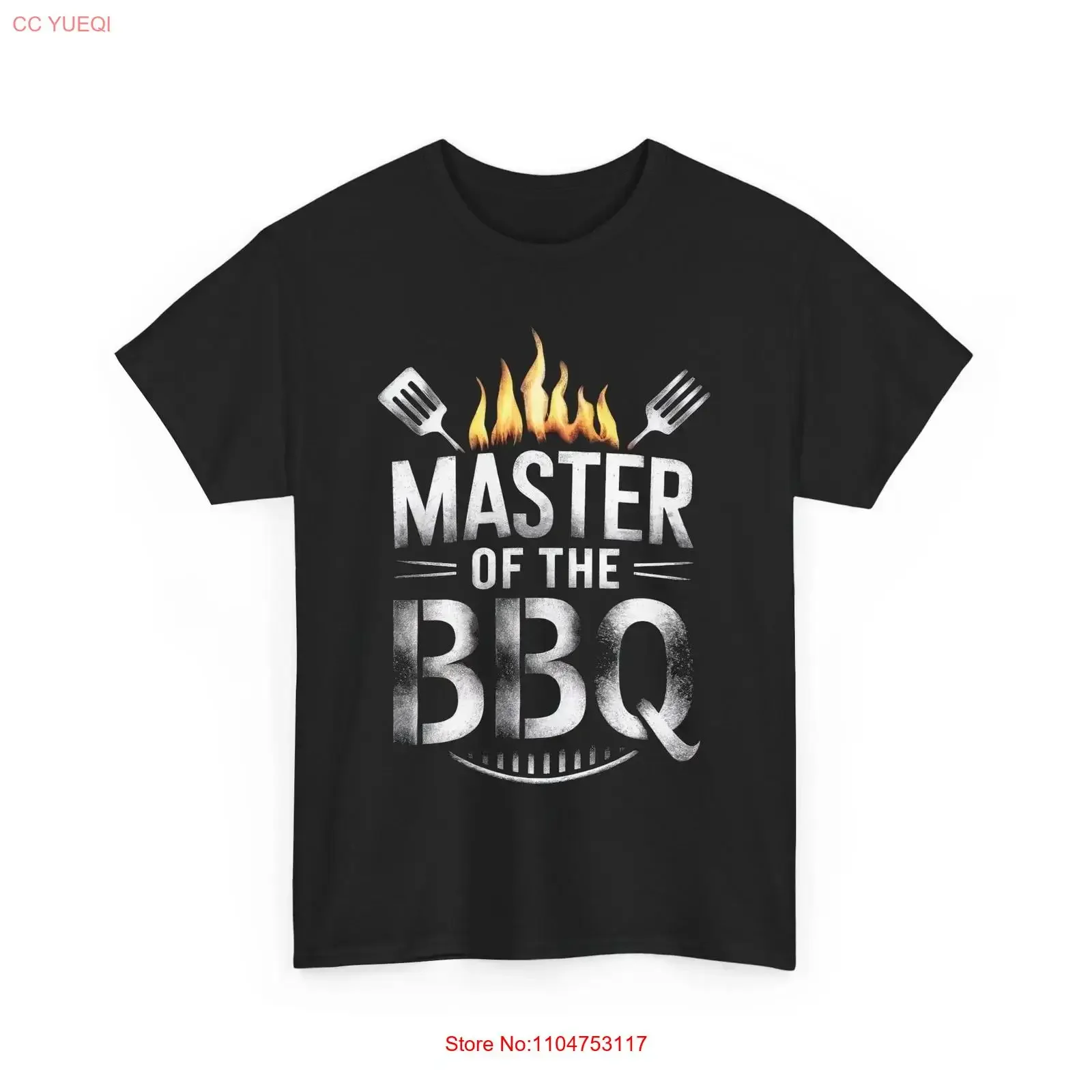 Master of the BBQ T Shirt Perfect Birthday for Grill Masters long or short sleeves vintage Washed Stretched streetwear