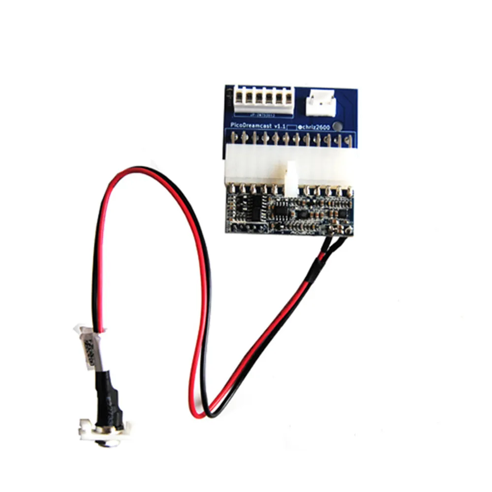 Sega Dreamcast PICO PSU 전원 공급 장치 110V-220V 12v Dreamcast 어댑터 플레이트 (PICO 전원 패널 포함)