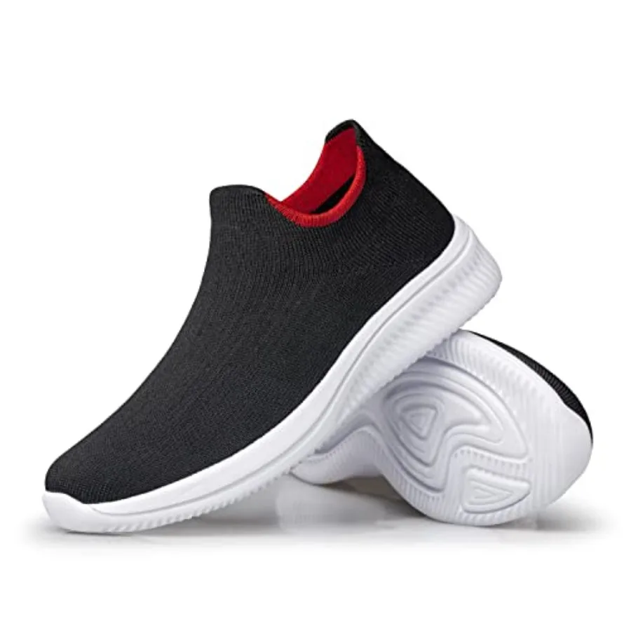 

vibdiv Pull-on Shoes Women Sock Sneakers Walking Jogging Yoga Casual Lightweight Indoor Outdoor