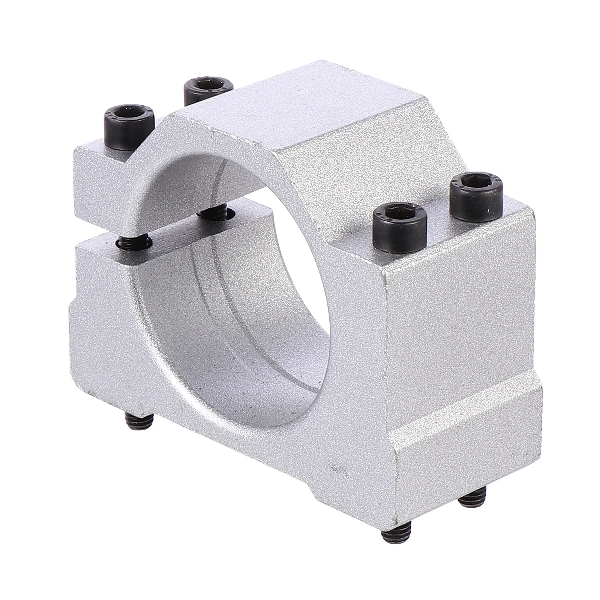 

52mm Engraving Machine Motor Hug Spindle Holder Clamp Fixed Seat CNC Aluminum Alloy Shockproof Non-slip for Sculpture