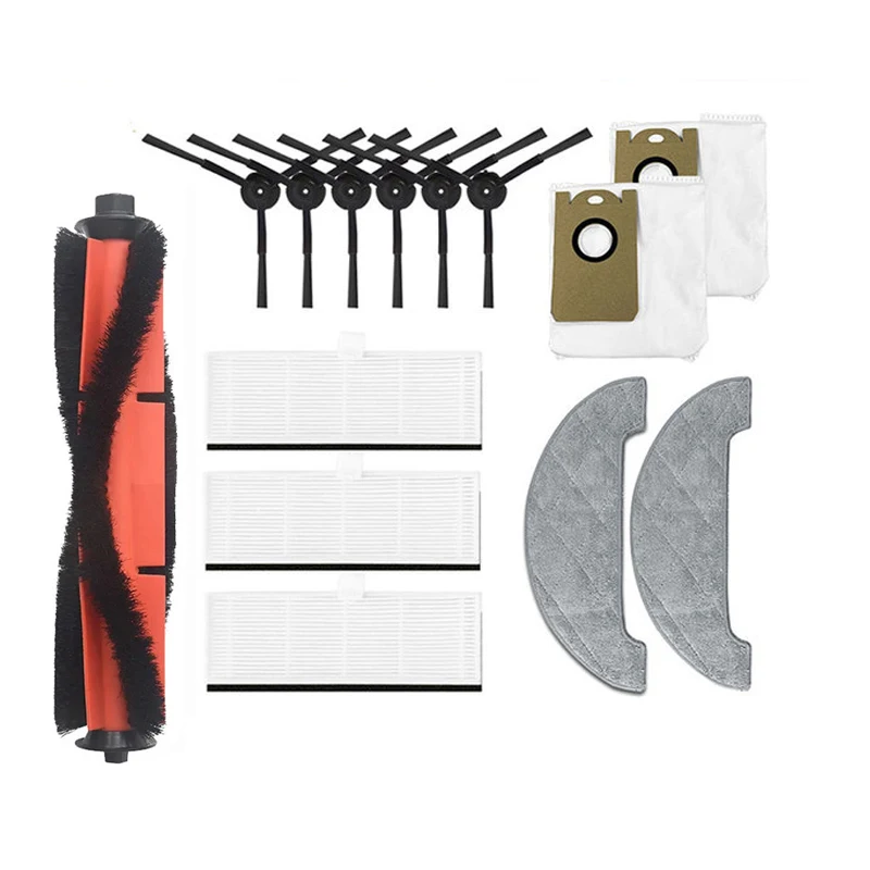 أجزاء روبوت المكنسة الكهربائية ، ممسحة الملابس ، أكياس الغبار ، فرشاة رئيسية ، فرشاة جانبية ، فلتر HEPA ل Imou L11 ، L11 Pro HONITURE Q6 Pro ، جديد