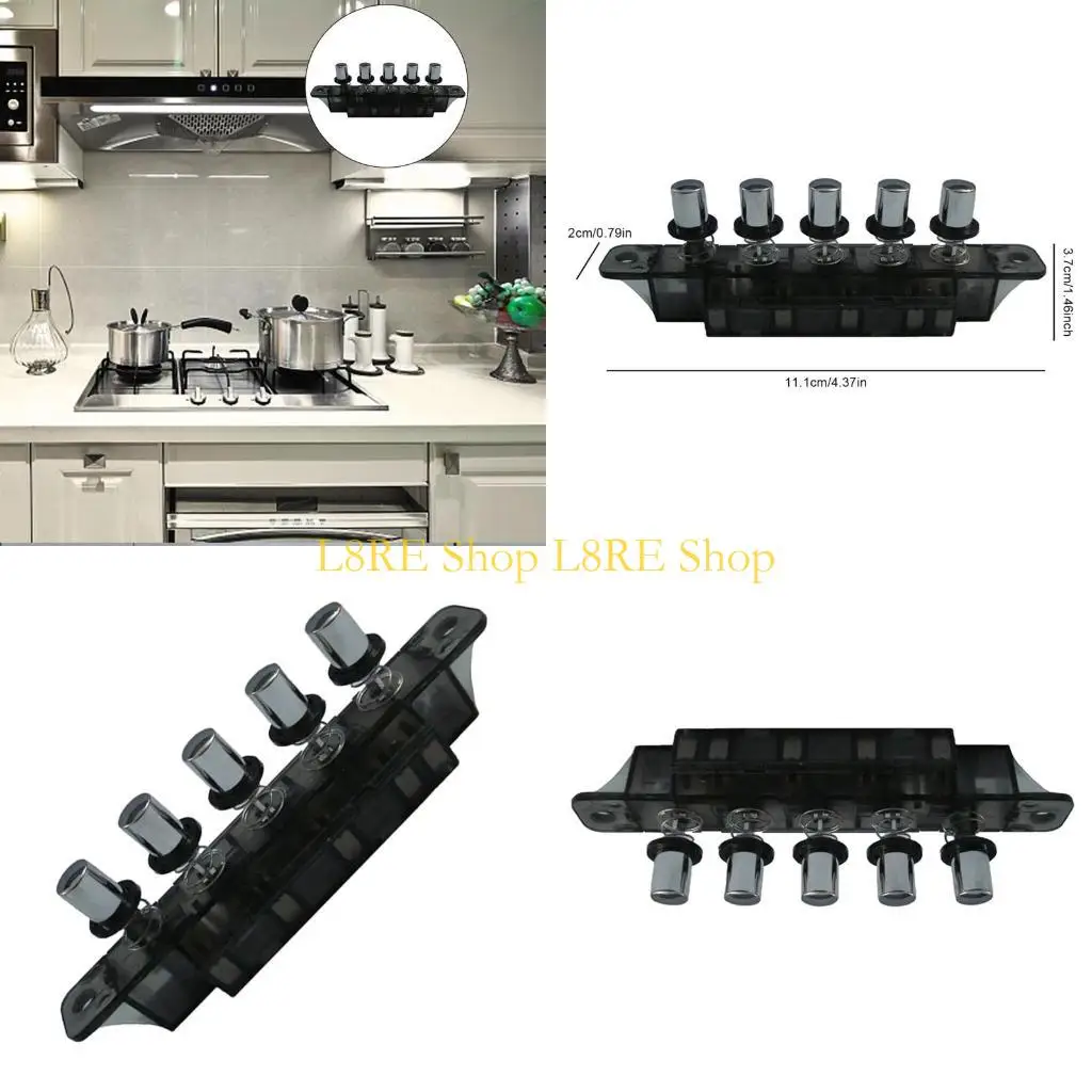 L8RE Durable Multifunctional Power Switch Button Hood Keyboard Switch AC 250V