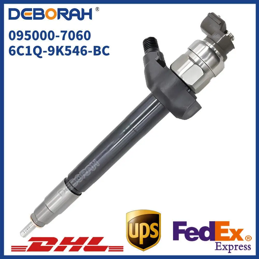 

095000-7060 Common Rail Fuel Injector 0950007060 6C1Q-9K546-BC FOR FORD TRANSIT DURATORQ