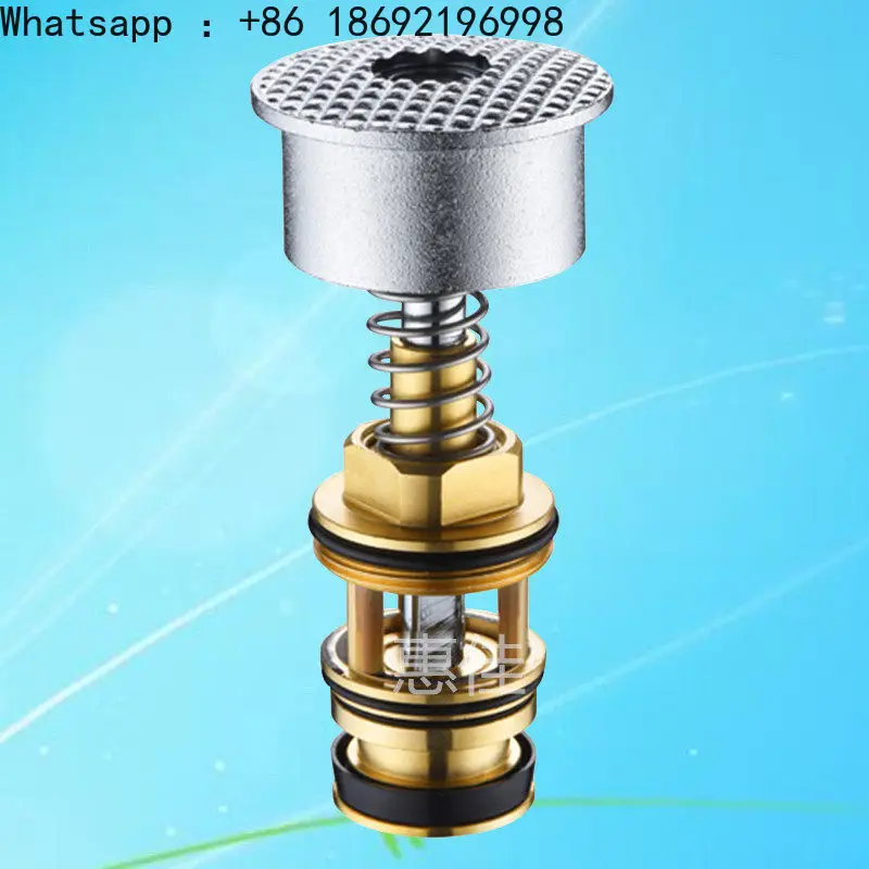 2026 HDK910 Concealed Foot Flush Valve Spool for Squat Toilet Huida Foot Valve Spool Accessory New HD