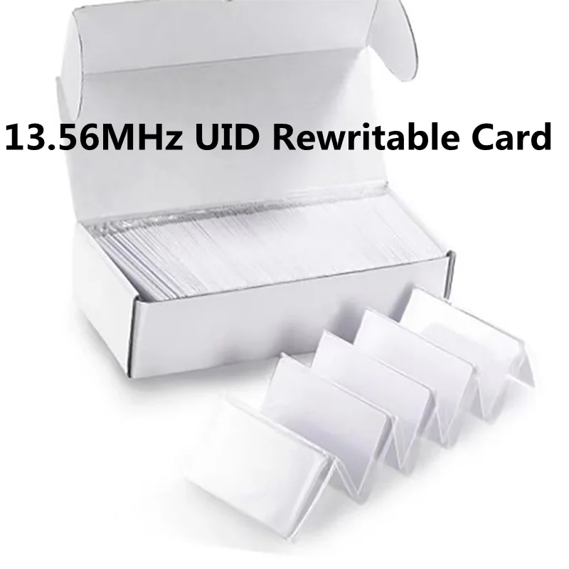 

1000pcs/lot UID IC Card Changeable Smart Keyfobs Clone Card for 1K S50 RFID 13.56MHz Access Control Block 0 Sector Writable