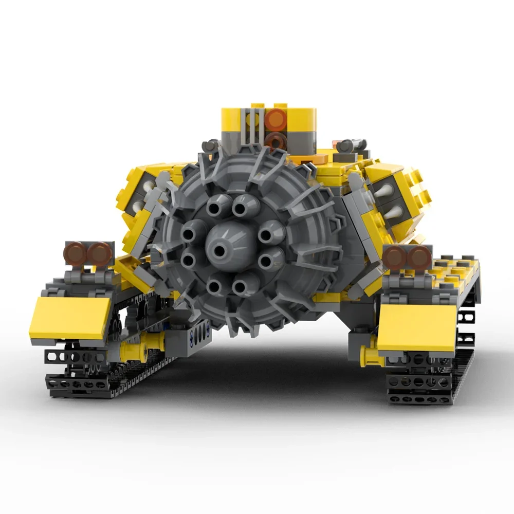 MOC NEW Space Galaxy Miner Game Galacticeds Car Model Building Blocks Cave Mining Tank Armor Vehicle  Bricks Toy Children Gift