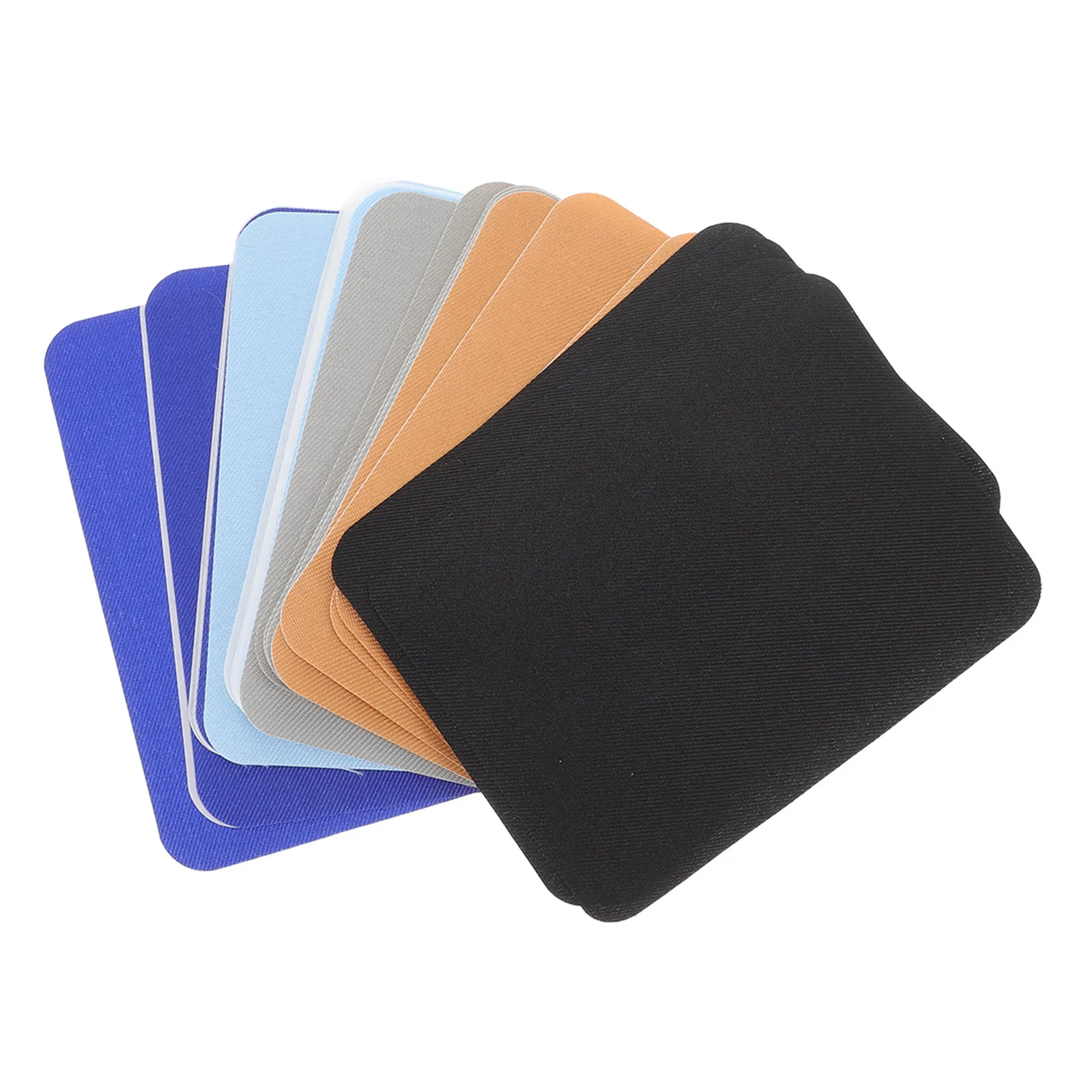 20Pcs Denim Iron on Patches Self-Adhesive Fabric Repair Tape for Jeans Elbow Knee Restoration Vintage Embroidered Patches