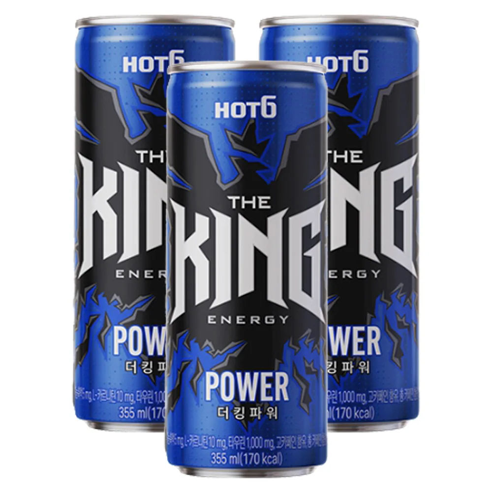 Lotte Hot Six The King Power 355ml x 24 Cans