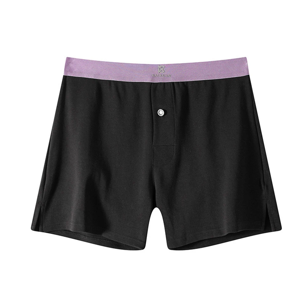 Casual Wear Loungewear Blue Men Boxer Shorts Letter Print Boxer Trunks Solid Print Trunks Available Sizes S-XL