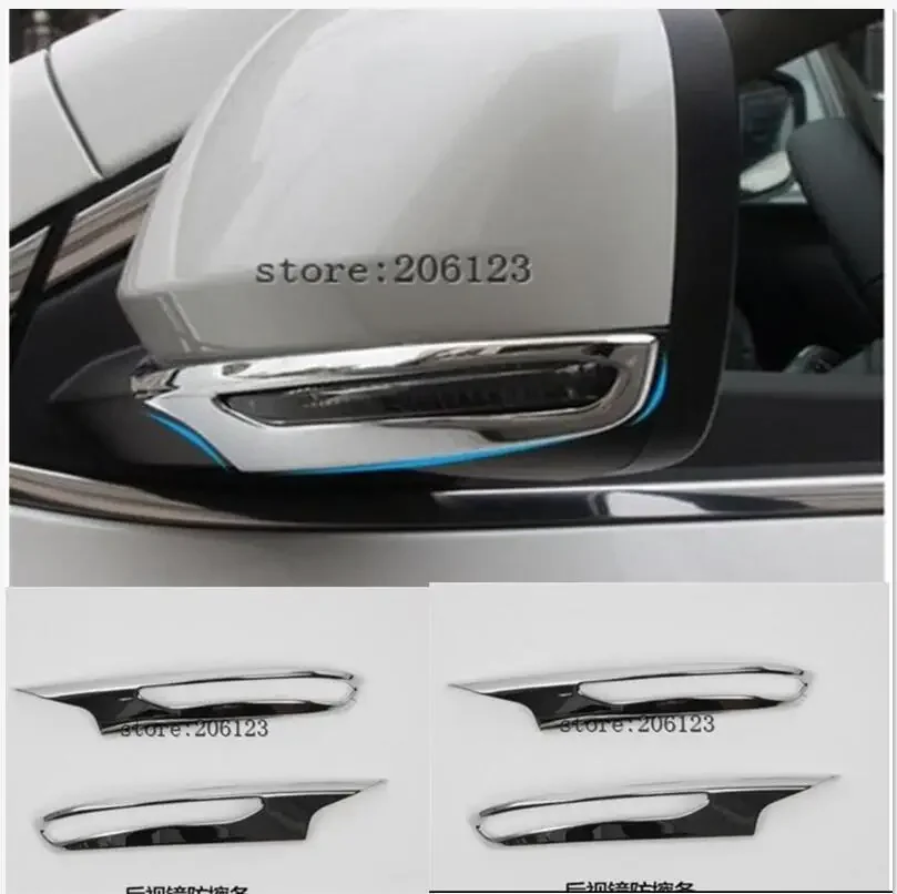 

Car ABS Chrome Rear View Mirror Cover trim For 2016-2017 for RENAULT KADJAR