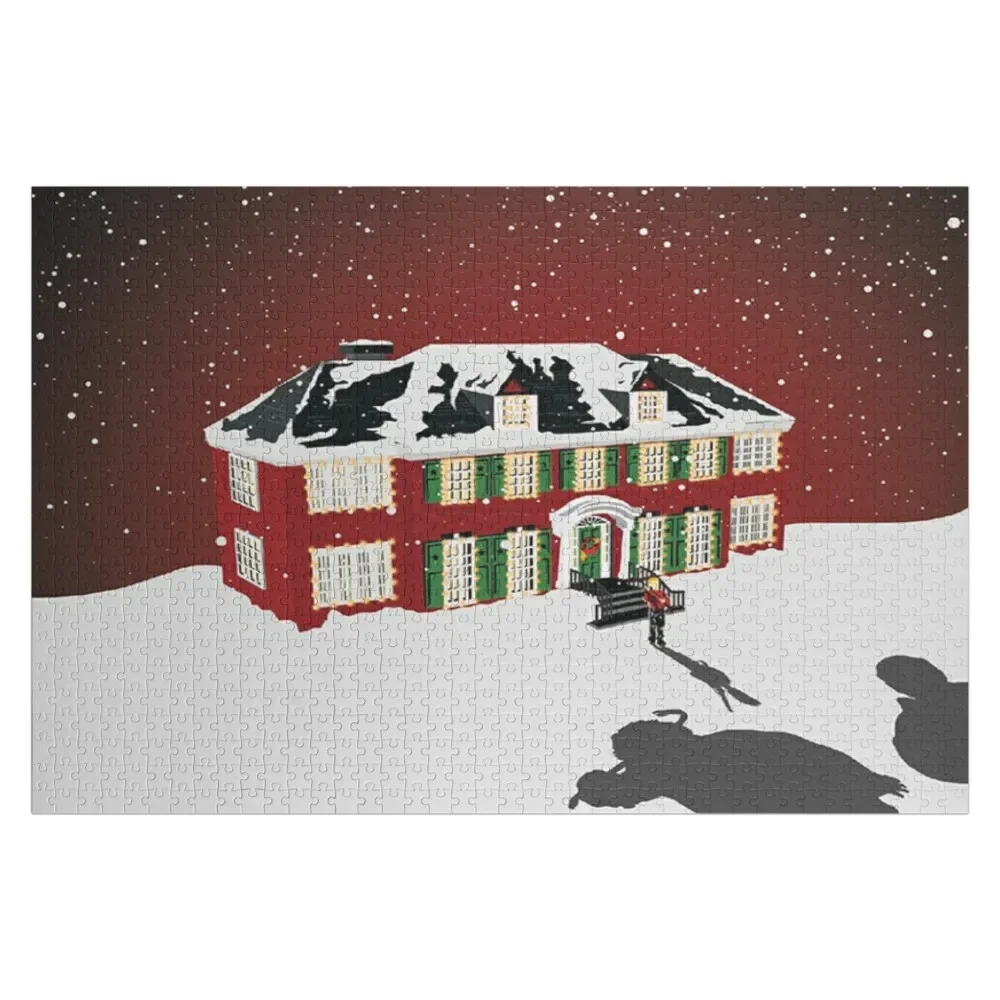 

Home Alone (1990) Movie Jigsaw Puzzle Diorama Accessories Custom Wooden Gift Personalized Toy Wood Adults Puzzle