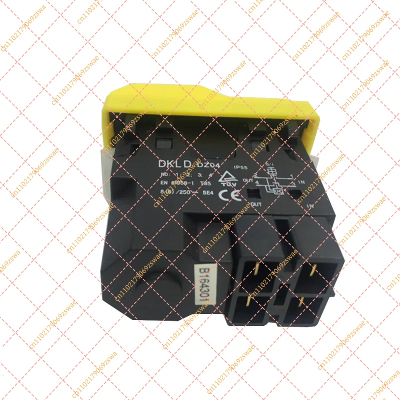 DZ04 DKLD Waterproof Momentary Push Button Switch, 4 Pins Electromagnetic Switch 250V