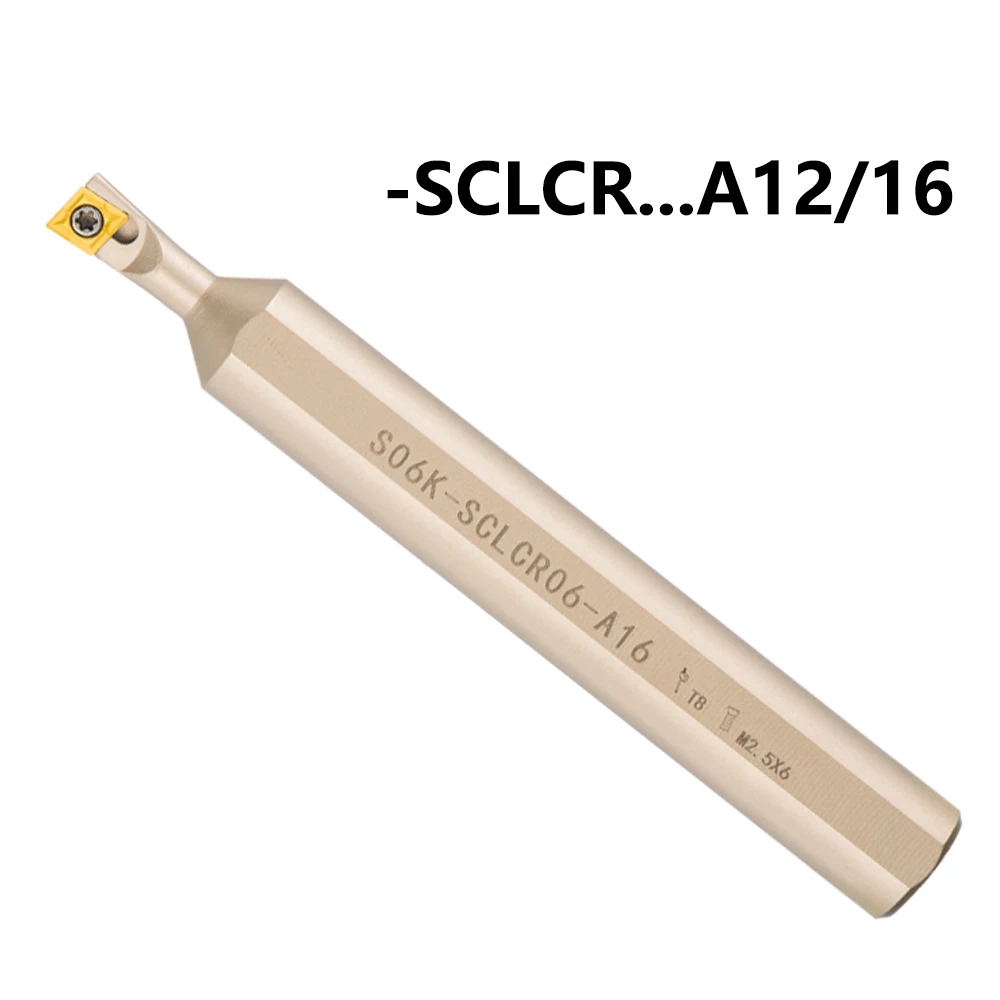 Токарный станок с ЧПУ, резец с маленькой головкой, S07K, S08K, S10K, S12M, SCLCR06, SCLCR09, A12, A16