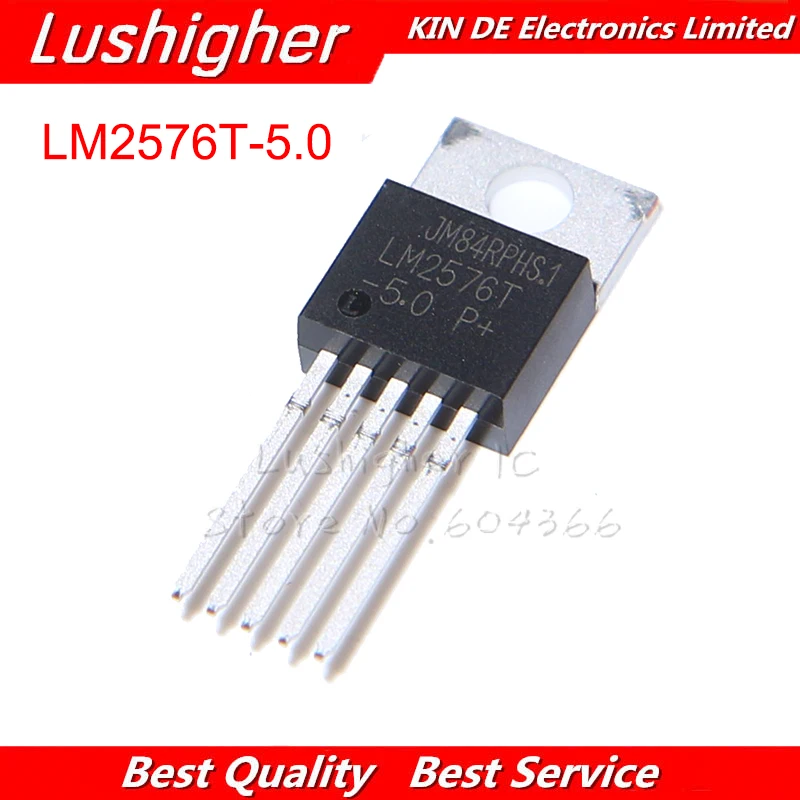 100PCS LM2576T-5.0 TO220 LM2576T 5V LM2576 TO-220-5