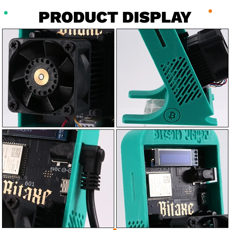 

Top-Rated Gamma 601 Solo Miner BM1370 Asic Chip Wth Stand AU PLUG