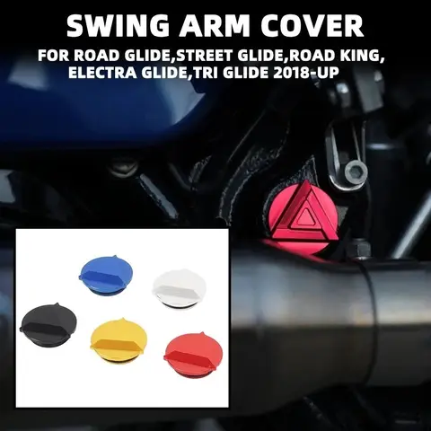 New For Harley CVO Street Glide FLHJXSE 23-25 FLHX 24-25 Motorcycle Tinted Swing Arm Cover Protection high quality CNC ﻿