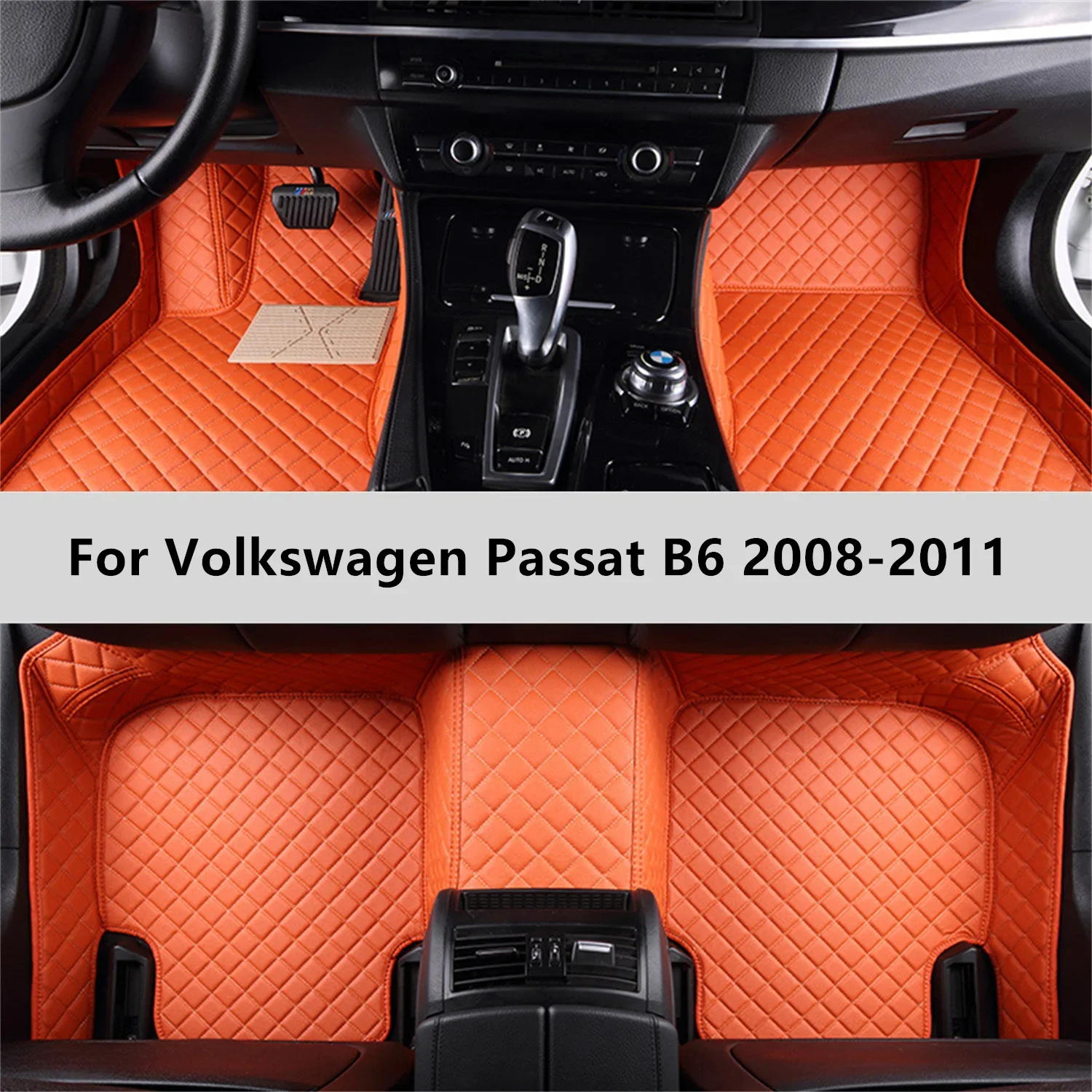 

Автомобильные коврики на заказ для Volkswagen Passat B6 2008-2011, коврик для автомобиля, аксессуары для мужчин и женщин, аксессуары для интерьера