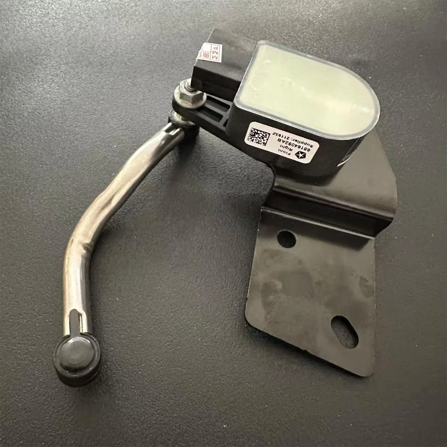 For Jeep Grand Cherokee Body Height Sensor: LH (Left Front), RH (Right Front), 68164093AB - 68164092AB Original Mopar