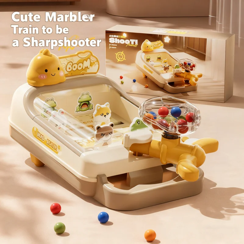 Children's pinball game machine puzzle game board game shooting toy boy interactive concentration training girl child