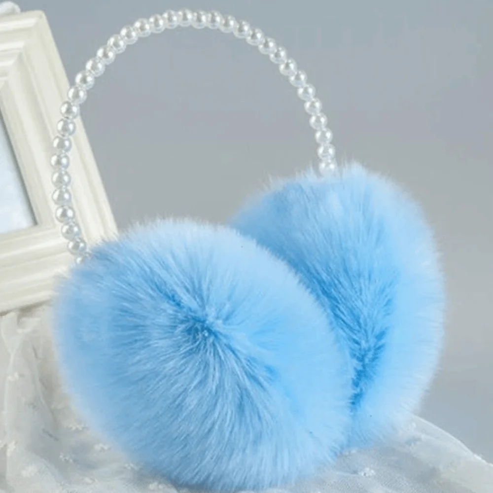 New Multifunctional Winter Earmuffs Coldproof Protecting Ears Thick Earmuffs Warm Tools Elegant Solid Color Fluffy Earmuffs