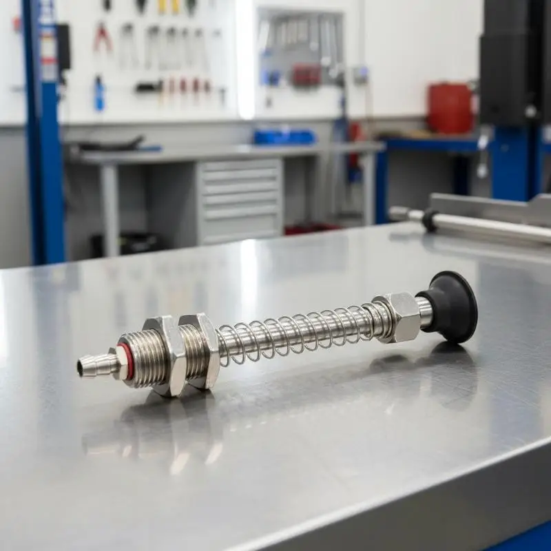 M12 Threaded Air Admission Sucker Buffer Connecting Rod Tool with Top Extension for  Precise Equipment Setup