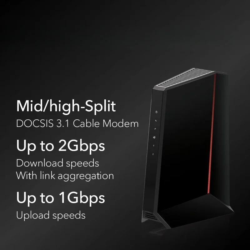 Nordic Mid/high-Split Cable Modem FOR 3.1 FOR CM2500 for Plans up to 2Gbps