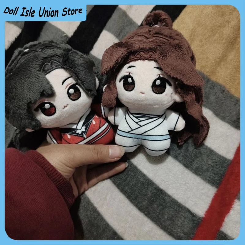 Tian Guan Ci Fu Hua Cheng Xie Lian 10 cm Q Versione Ciondolo Mini Prited Cotton Doll Anime Peluche Ripiene Toy Figurine Peluche