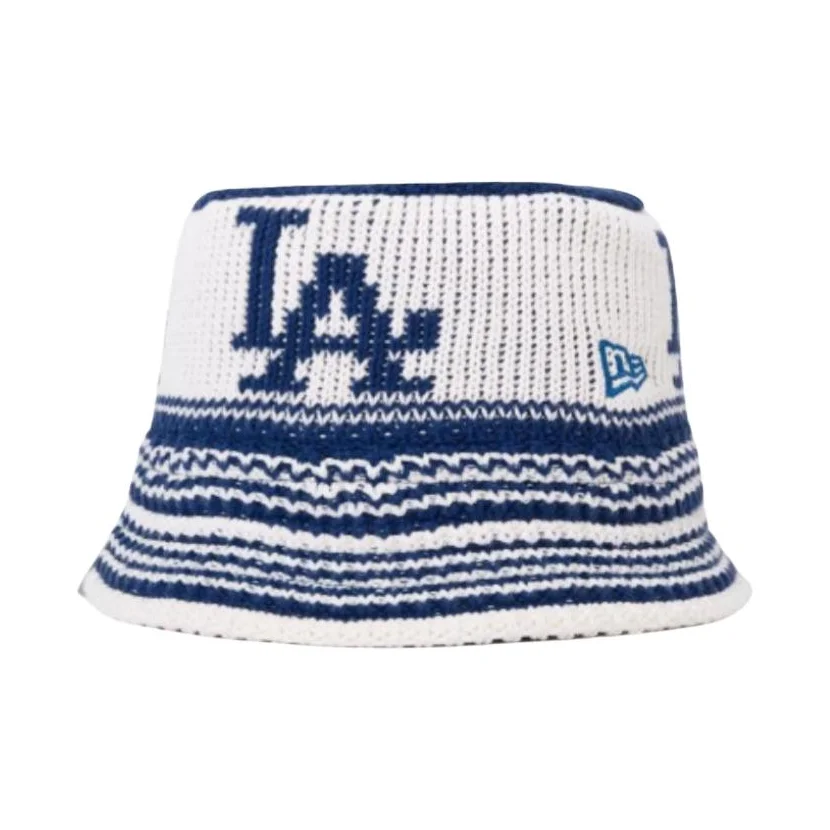 New Era Cotton Bucket Hats Unisex Navy Blue/White 14737009