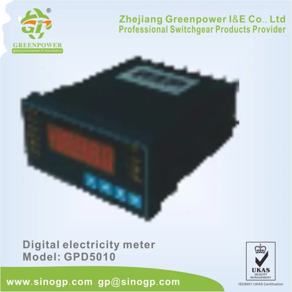 3-phasige digitale Energie, Strom, Strom, Multimeter, intelligenter Stromzähler