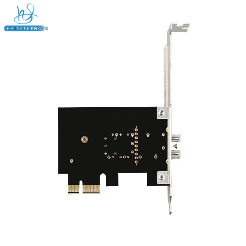 DIEWU PCIe 100M Optical Fiber Network Card Desktop High-speed Stable SFP Interface Optical Fiber Network Card