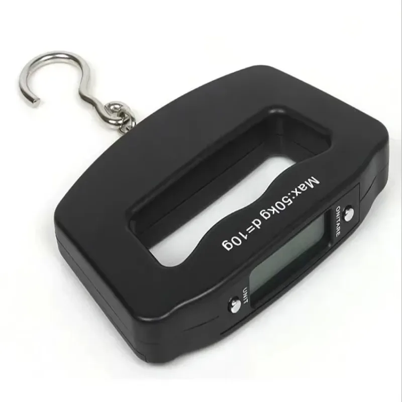 Premium 50kg Mini Portable Electronic Scale Digital Hanging Hook Scale For Fishing Luggage Home Supermarket Parcel Weighing