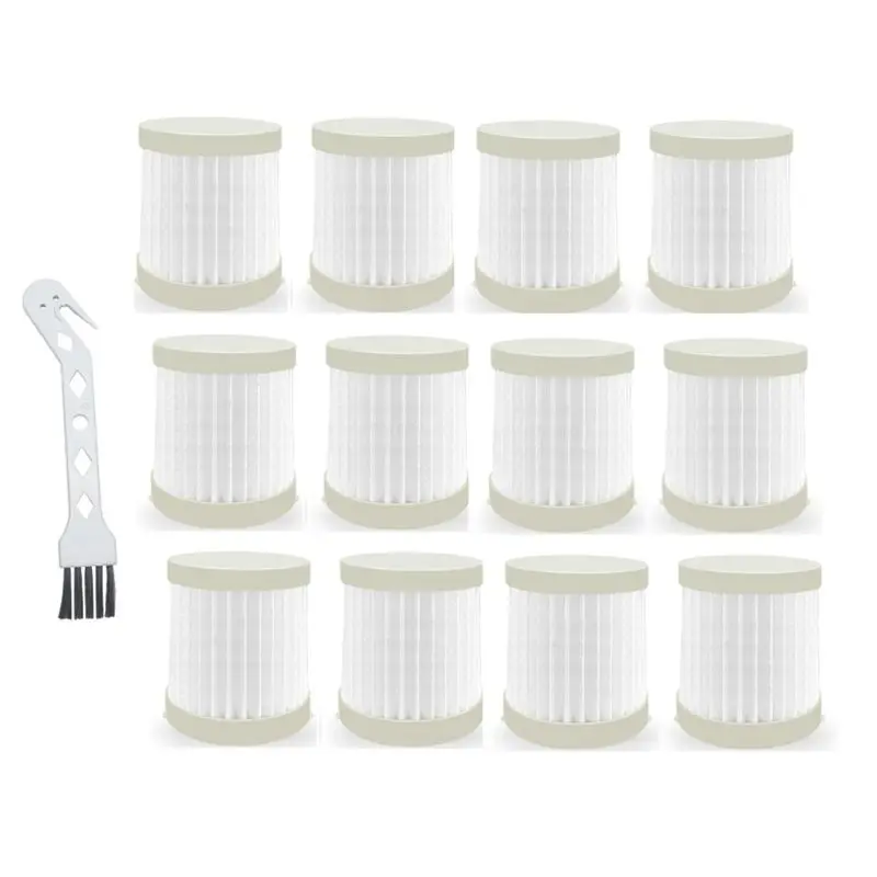 YDSC 13Pcs Replacement HEPA Filter for SUPOR VCM16A Mite Remover Vacuum Cleaner Spare Parts Household Cleaning Filtes view 2