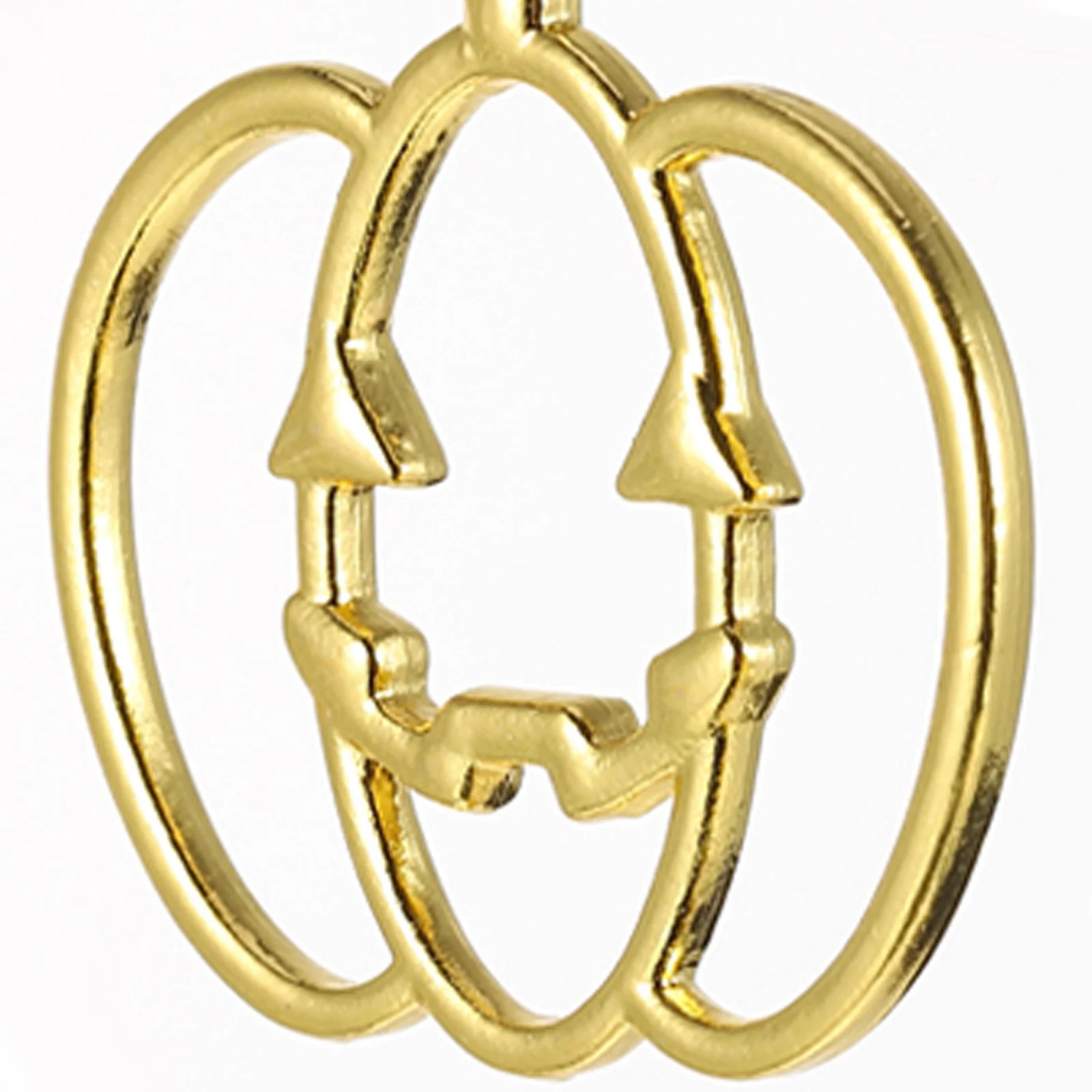 20Pcs Pumpkin Mold Resin Frame DIY Jewelry Craft Kit Pumpkin Pendant Decoration for Halloween Christmas Birthday