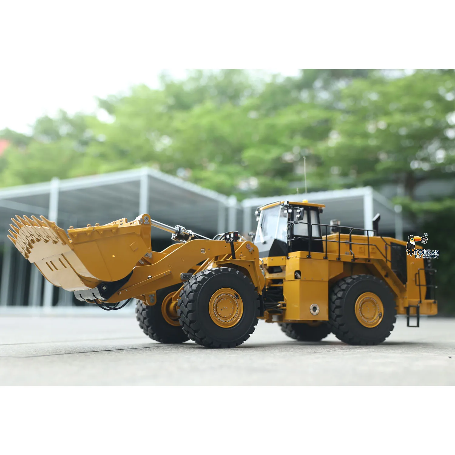 Kabolite K988 Hydraulic RC Loader 1/14 HUINA Metal PL18 Lite Light Sound System Quick Release Radio Control Truck RC Toys Model
