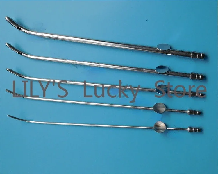 Urology surgical instruments, reusable catheter, medical stainless steel catheter F9-F24