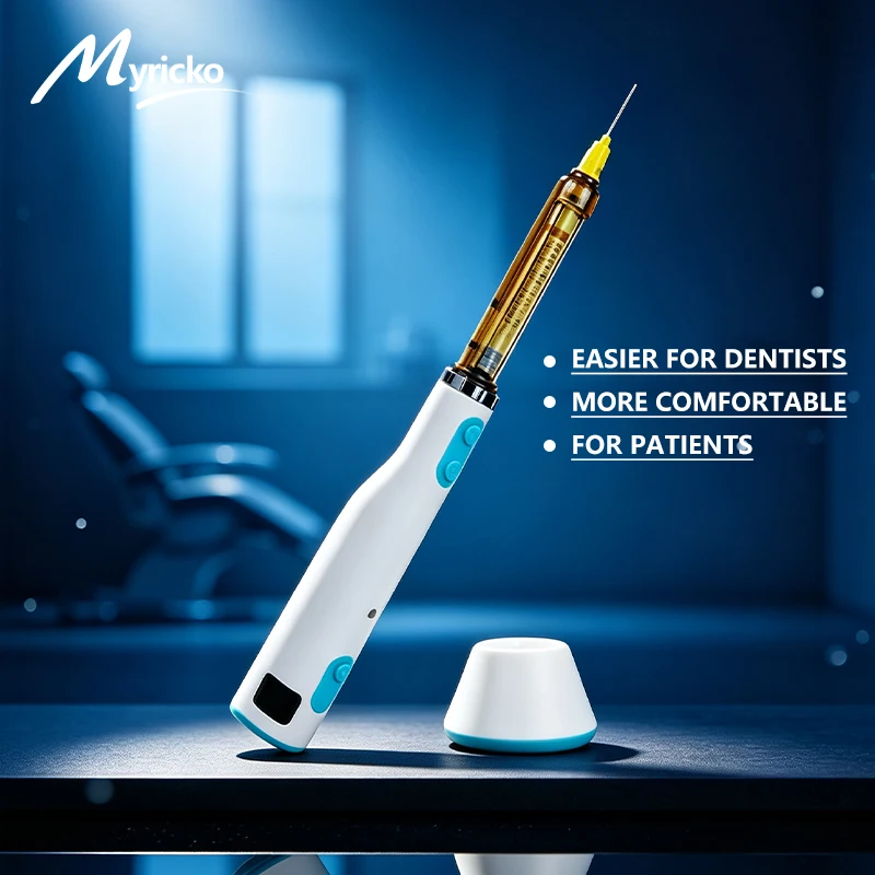 Clinic Grade Dental Anesthesia Injector Booster Low Vibration Electric Oral Local Anesthetic Delivery Equipment