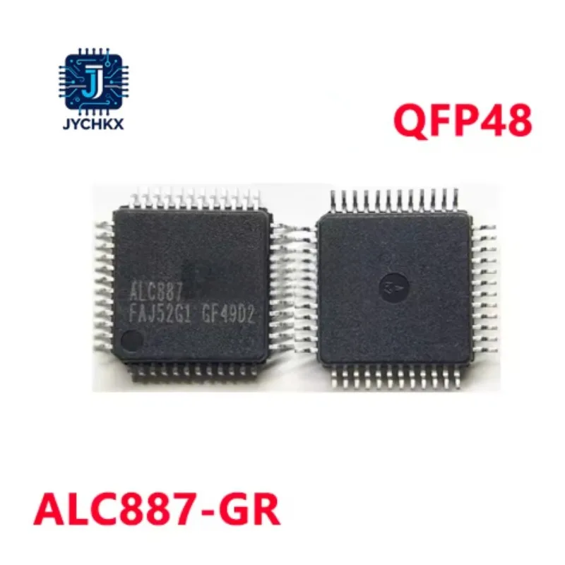 2-10/PCS New Original ALC887-GR ALC887 QFP48 Main control audio controller chip In Stock