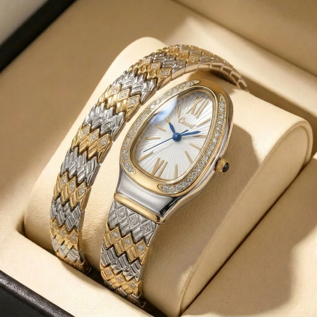 1pcs Women's white dial alloy strap vintage fashion classic fashion details Quartz Watch for business party holiday