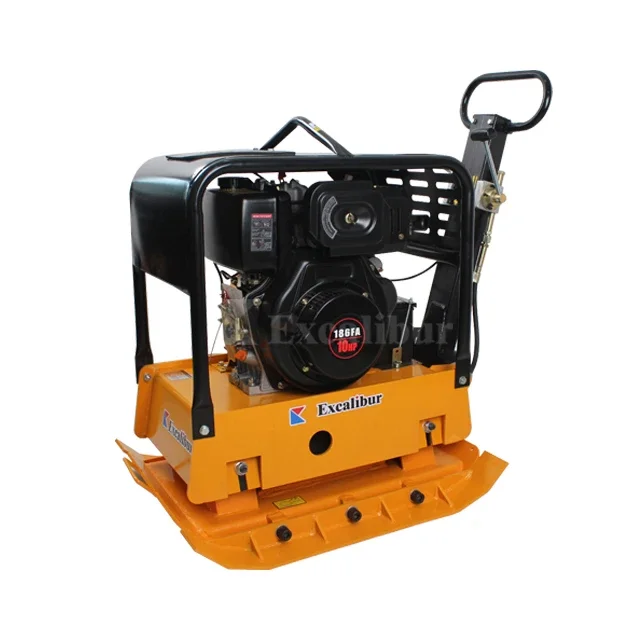 Excalibur 250kg diesel engine vibratory plate compactor price sc330 electric vibrating plate compactor for construction