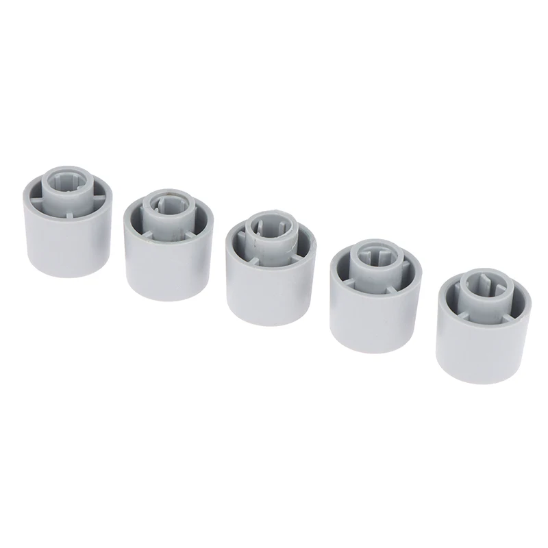 5Pcs Plastic Half Shaft Knob Diameter 15.8mm Height 17mm Potentiometer Encoder Knob D-Shaped Inner Hole 6mm