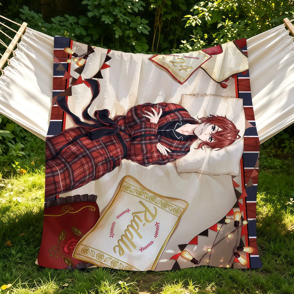 T-twisted W-wonderland Game Blanket Suitable For Sofas Beds Offices Cars Outdoor Travel An Ideal Gift For Friends Family