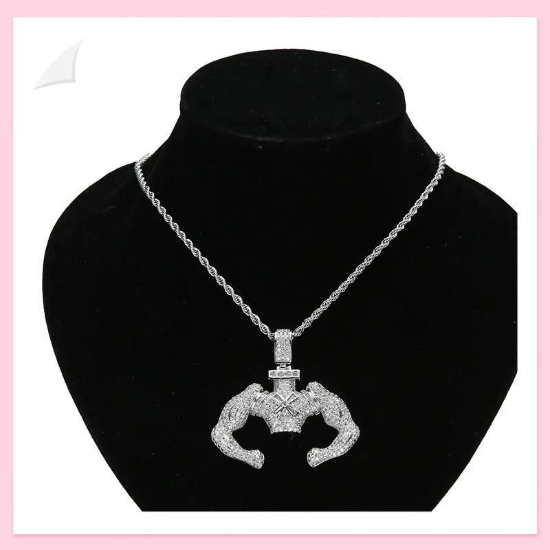 

Necklace, Personality Pendant, Fashion, Hip-hop Necklace, Trend, Copper Zirconium Accessories, Source