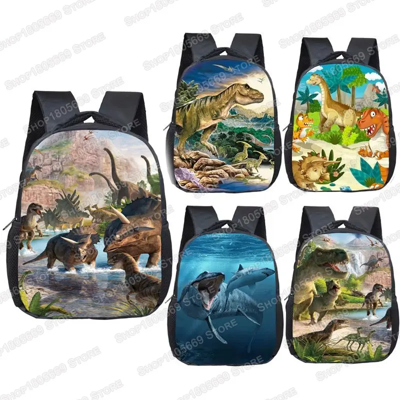 12 zoll Tiere Dinosaurier Rucksäcke Dinos Kinder Schule Taschen Baby Kleinkind Tasche Jungen Rucksack für Kinder Kindergarten Taschen Geschenk