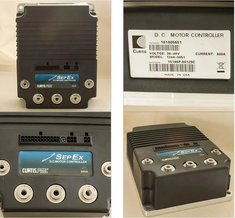 Curtis PMC 1244-6661 48V-84 600A SepEx DC MOTOR CONTROLLERS For ELECTRIC FORKLIFT GOLF SIGHTSEEING CARS