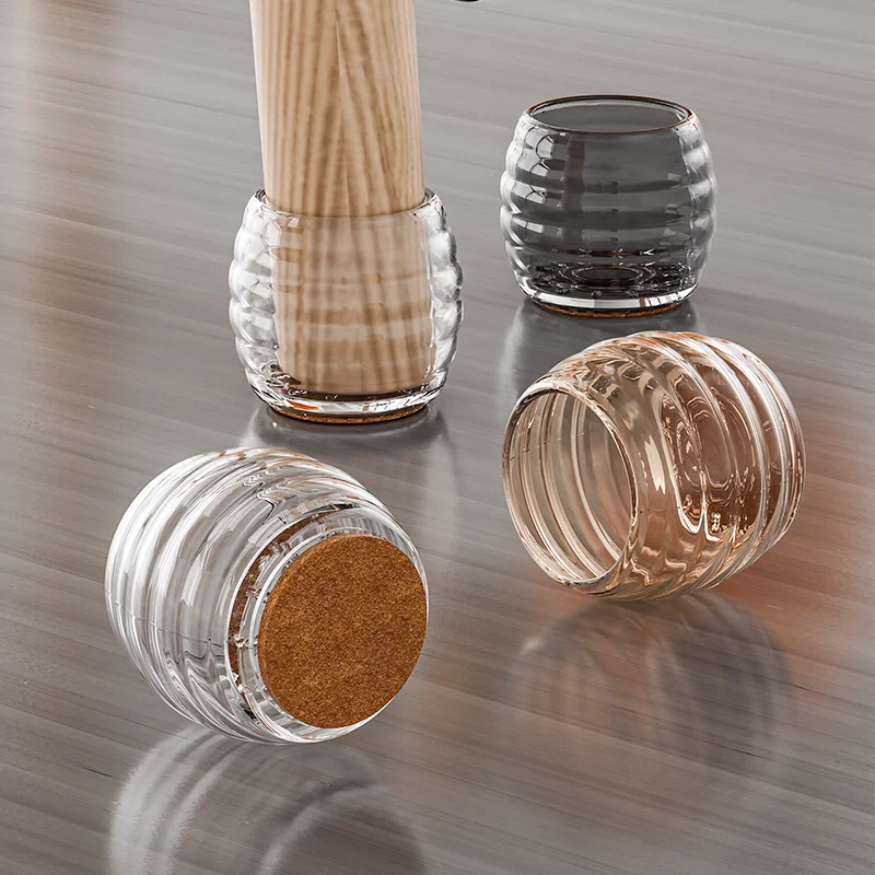 แผ่นรองขาเก้าอี้, ปลอกหุ้มขาเก้าอี้และโต๊ะยางนุ่มอเนกประสงค์ ทนทานต่อการสึกหรอ ไร้เสียงรบกวน, ขาเก้าอี้แบบหนา, ขาโต๊ะ