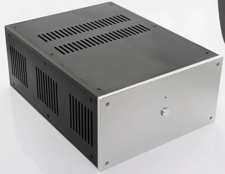 WA109 Aluminum enclosure Preamp chassis Power amplifier case/box size 370*285*150mm