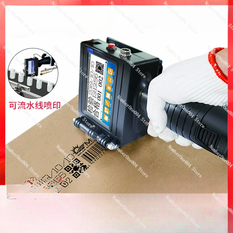 ZM-950  Handheld Inkjet Printer Production Date Price Label Machine Number Digital QR Code Small Automatic Manual Laser Coder