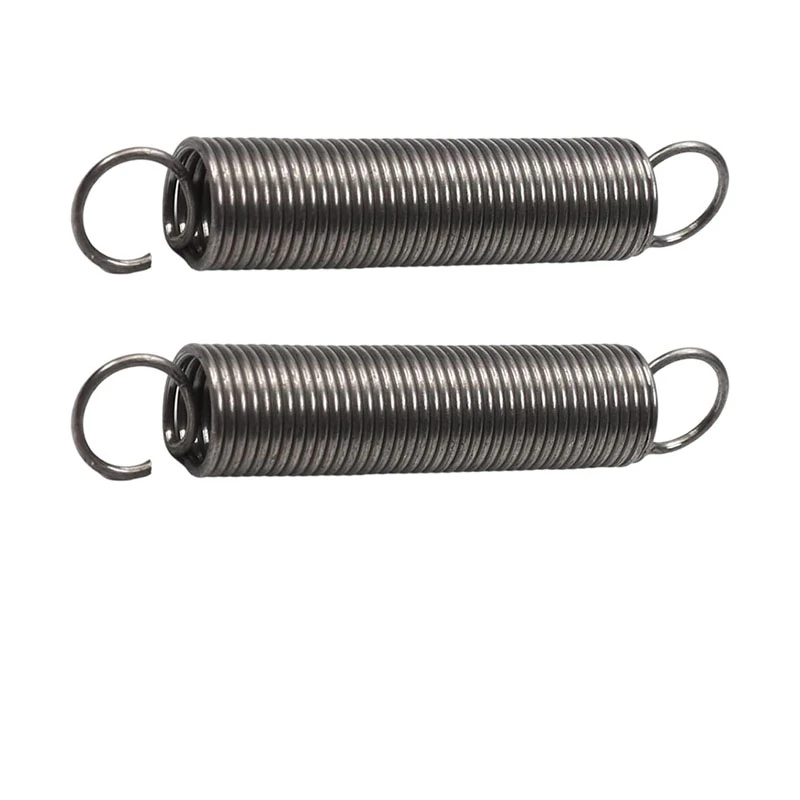 5 Stück Drahtdurchmesser 1,0 mm, offener Haken, Zugfeder, Rückzugsfeder, Spulenverlängerungsfeder, Zugfeder, Außendurchmesser 5 mm, Länge 40–140 mm – Detail 2