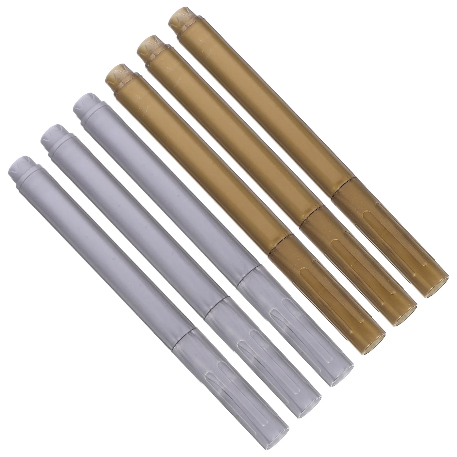 6Pcs Paint Pen Set Precise Application for Stone Wood Glass DIY Projects Wine Glass Markers Washable Paint Pen