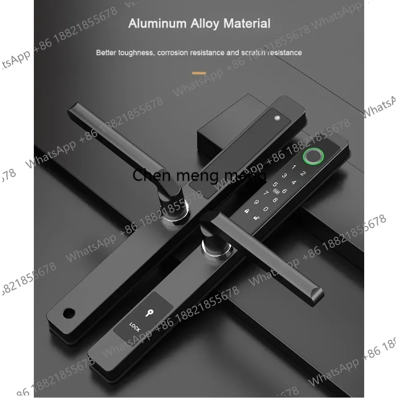 New Arrival European Standard Super Slim Home Apartment Office Smart Fingerprint Digital Door Lock With 3585 4585 6085 Moritse 4